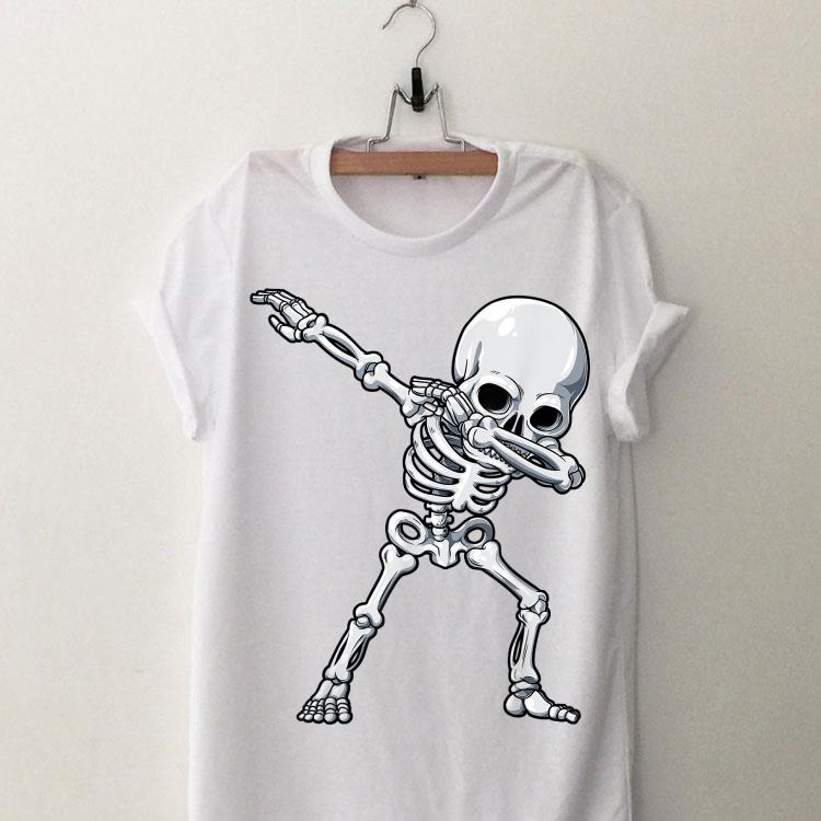 Halloween Dabbing Skeleton shirt 9