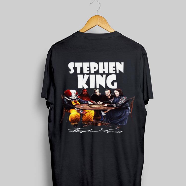 Horror Character Signature Stephen King shirt 9