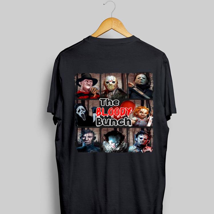 Horror Movies Characters The Bloody Bunch Halloween shirt 8