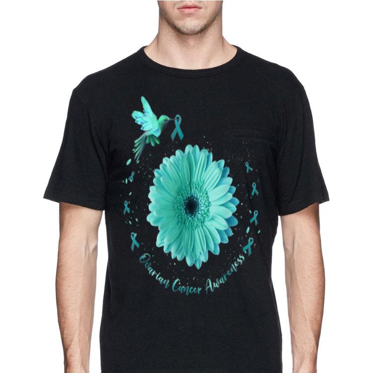 Hummingbird Teal Ribbon Ovarian Cancer Awareness shirt 12 Hummingbird Teal Ribbon Ovarian Cancer Awareness shirt