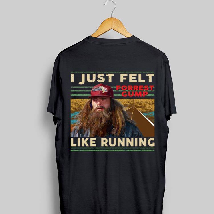 I just felt forrest gump like running Valencia Marathon shirt 9