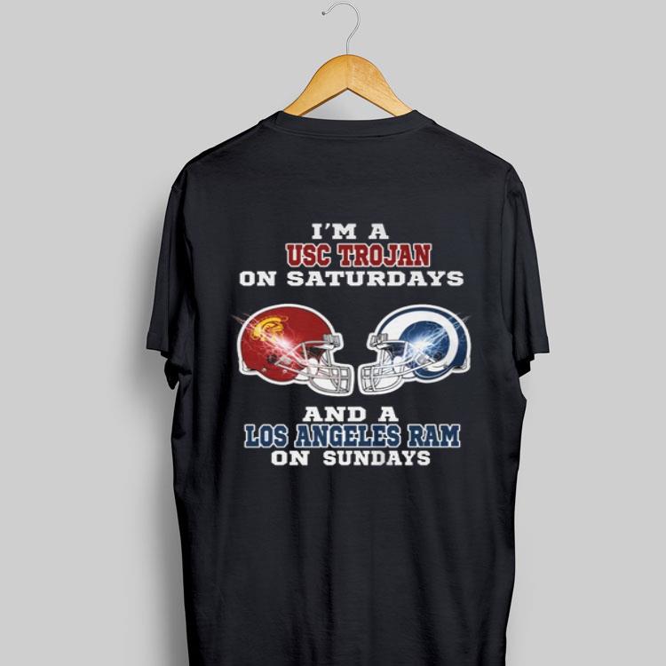 I'm A USC Trojan And A Los Angeles Ram On Sundays shirt 8