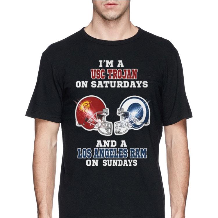 I'm A USC Trojan And A Los Angeles Ram On Sundays shirt 12 I'm A USC Trojan And A Los Angeles Ram On Sundays shirt