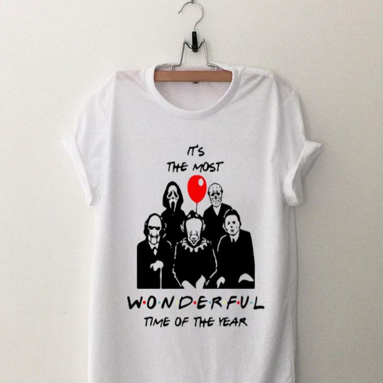 It’s The Most Wonderful Time Of The Year Horror Characters shirt 8