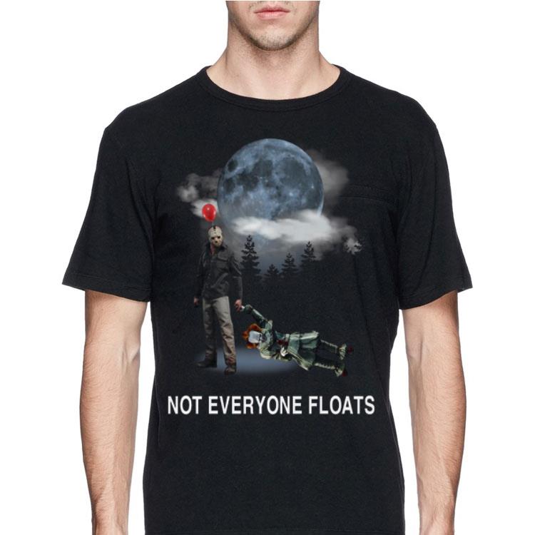 Jason Voorhees And Pennywise Not Everyone Floats shirt 12 Jason Voorhees And Pennywise Not Everyone Floats shirt