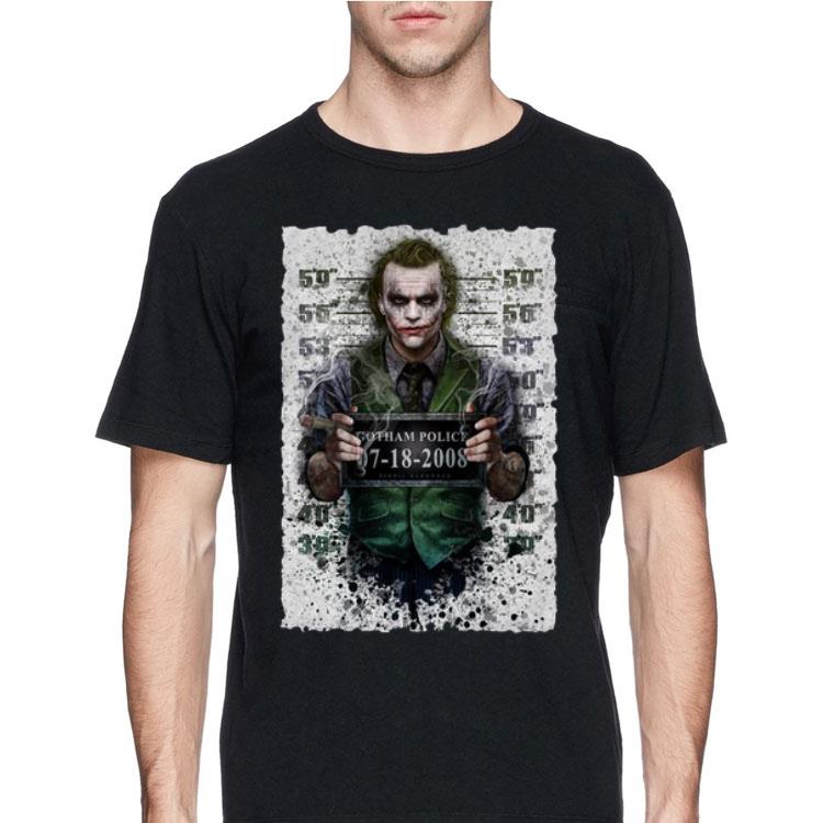 Joker Gotham police 07 18 2008 shirt 12 Joker Gotham police 07 18 2008 shirt