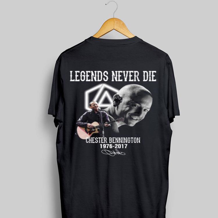 Legends Never Die Chester Bennington 1976 - 2017 Signature shirt 9