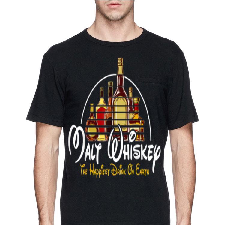 Malt Whiskey The Happiest Drink On Earth shirt 12 Malt Whiskey The Happiest Drink On Earth shirt