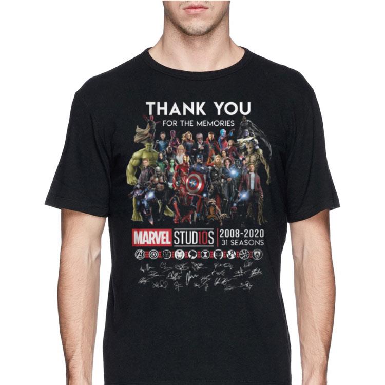 Marvel Studios 2008-2020 Signatures Thank You For The Memories shirt 12 Marvel Studios 2008-2020 Signatures Thank You For The Memories shirt