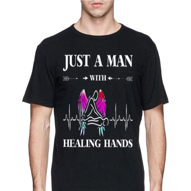 Massage Therapy Just A Man With Healing Hands shirt 12 Massage Therapy Just A Man With Healing Hands shirt