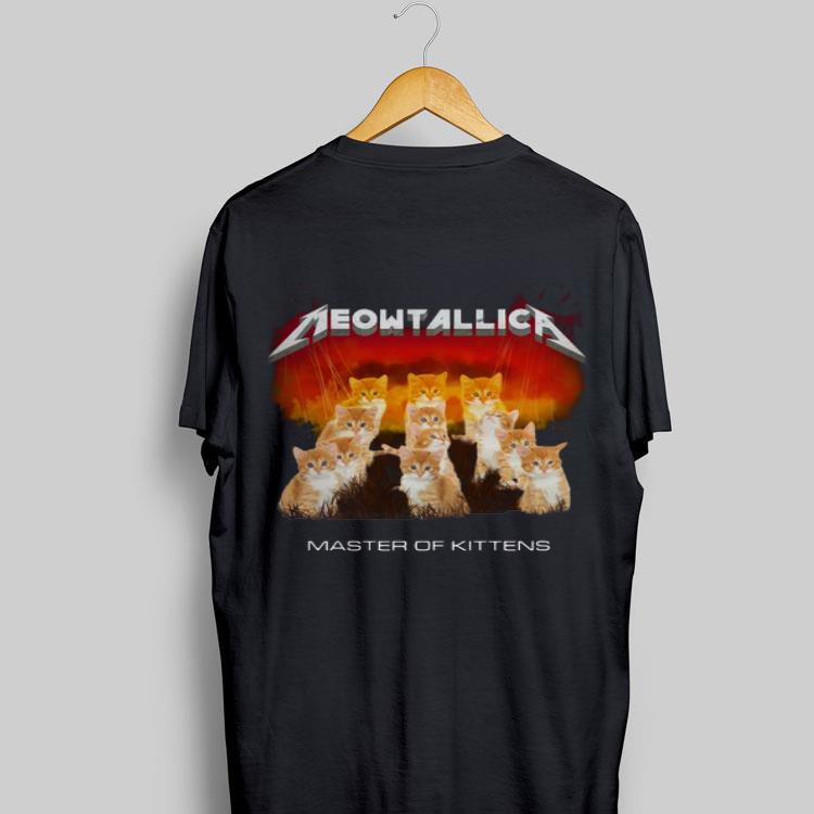 Meowtallica Master Of Kittens shirt 9