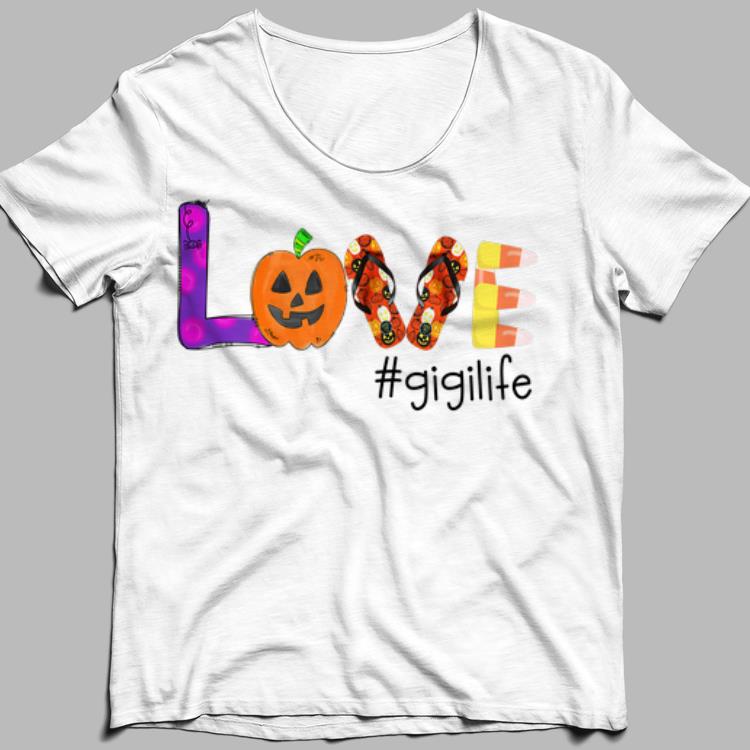 Gigilife Pumpkin and Flip Flop shirt 9