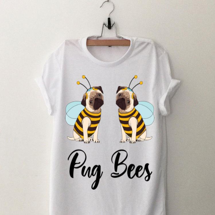 Pug Bees Halloween shirt 9