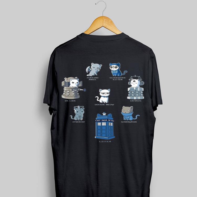 Purring Angel Clockwork Kitten Da Lick Catvros Doctor Meow shirt 8