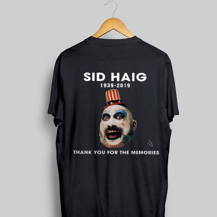 Sid Haig 1939 2019 thank you for the memories shirt 8