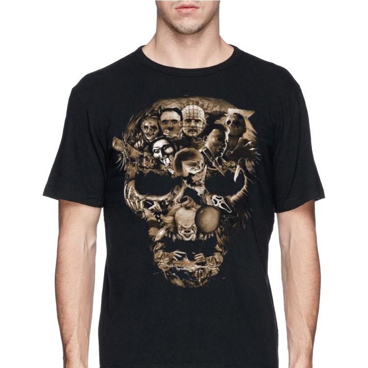 Skull Horror Character Movie shirt 12 Skull Horror Character Movie shirt