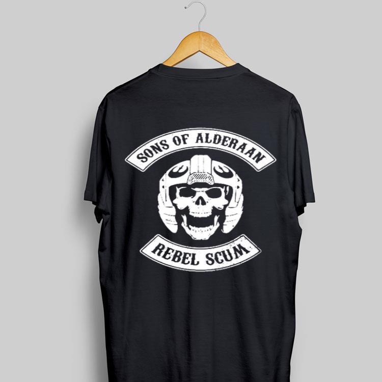 Skull Sons Of Alderaan Rebel Scum shirt 9