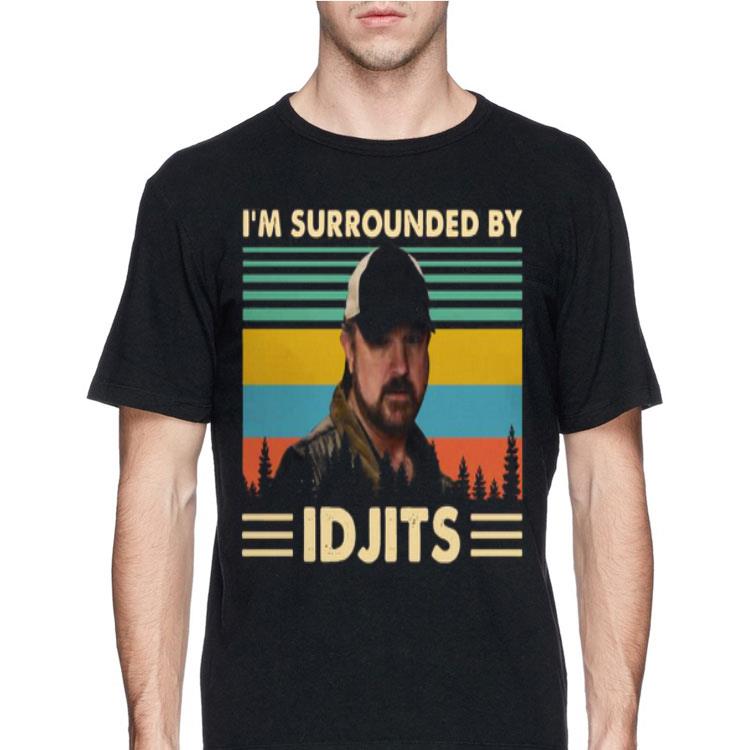 Vintage Crowley Supernatural I'm Surrounded Idjits shirt 12 Vintage Crowley Supernatural I'm Surrounded Idjits shirt