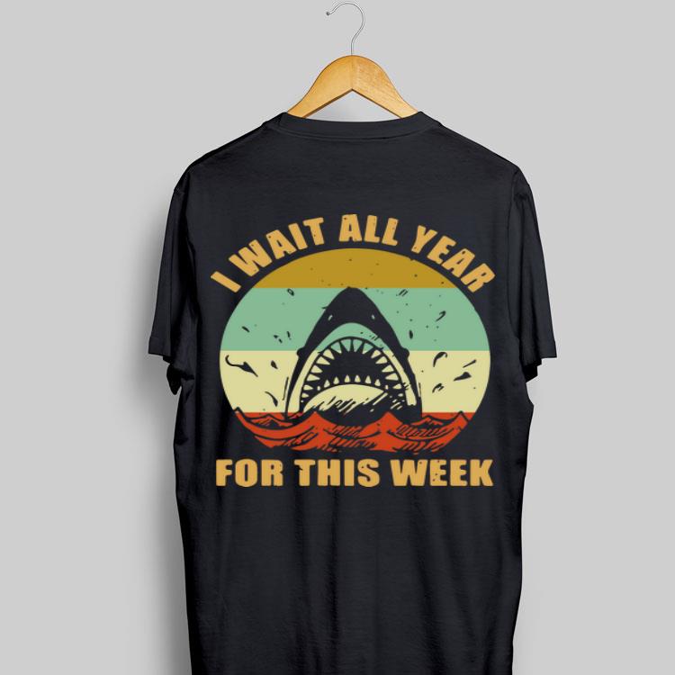 Vintage Jaws I Wait All Year For This Week shirt 8