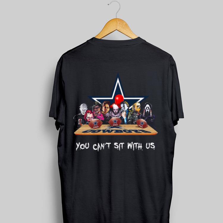 You Can Sit with US Dallas Cowboys Horror Movies Characters shirt 9