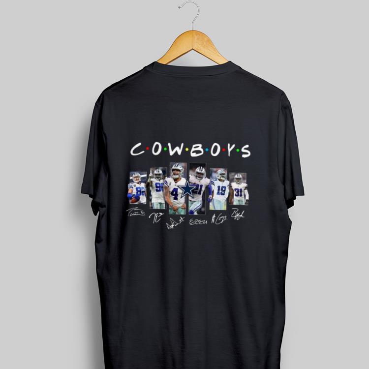 Dallas Cowboys Friends TV Show Signatures shirt 8