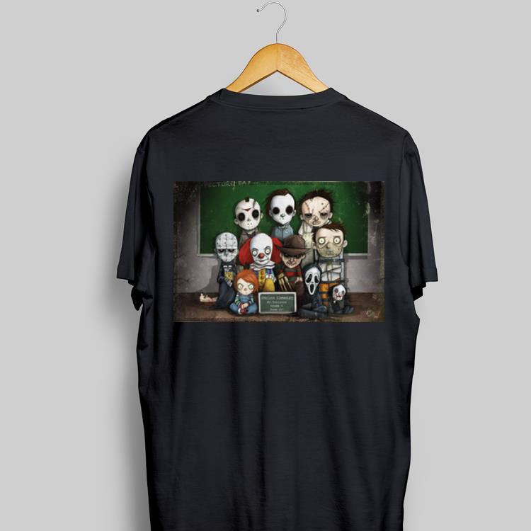 Horror Movies Character Cartoon Overlook Elementary shirt 8