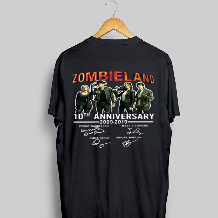 10th anniversary Zombieland 2009-2019 Signatures shirt 6