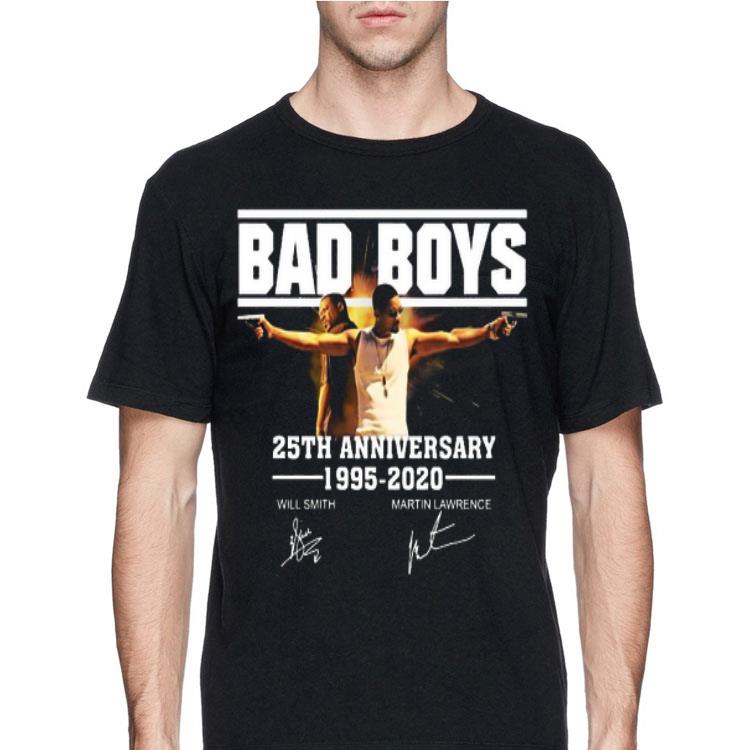 25th anniversary Bad Boys 1995-2020 signature shirt 12 25th anniversary Bad Boys 1995-2020 signature shirt