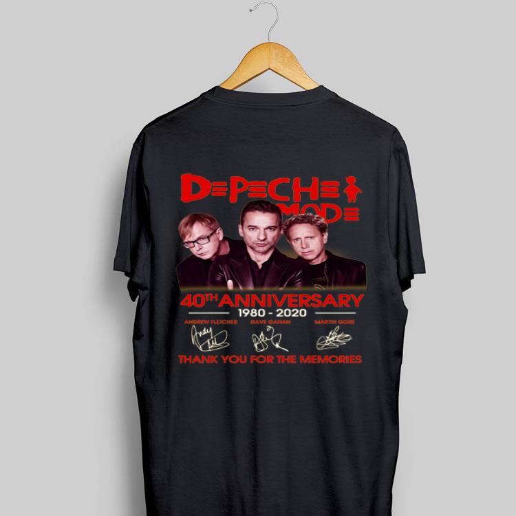 40th anniversary DPCH MOD 19820 2020 Thank You For The Memories Signatures shirt 6