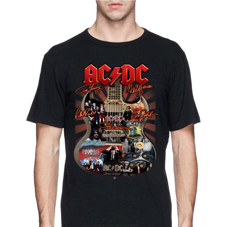 AC DC Guitar All Signatures shirt 12 AC DC Guitar All Signatures shirt