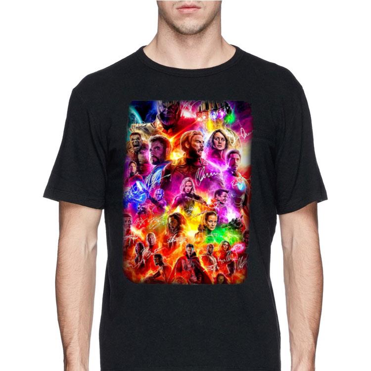 Avenger All Character Wignature Posters shirt 12 Avenger All Character Wignature Posters shirt