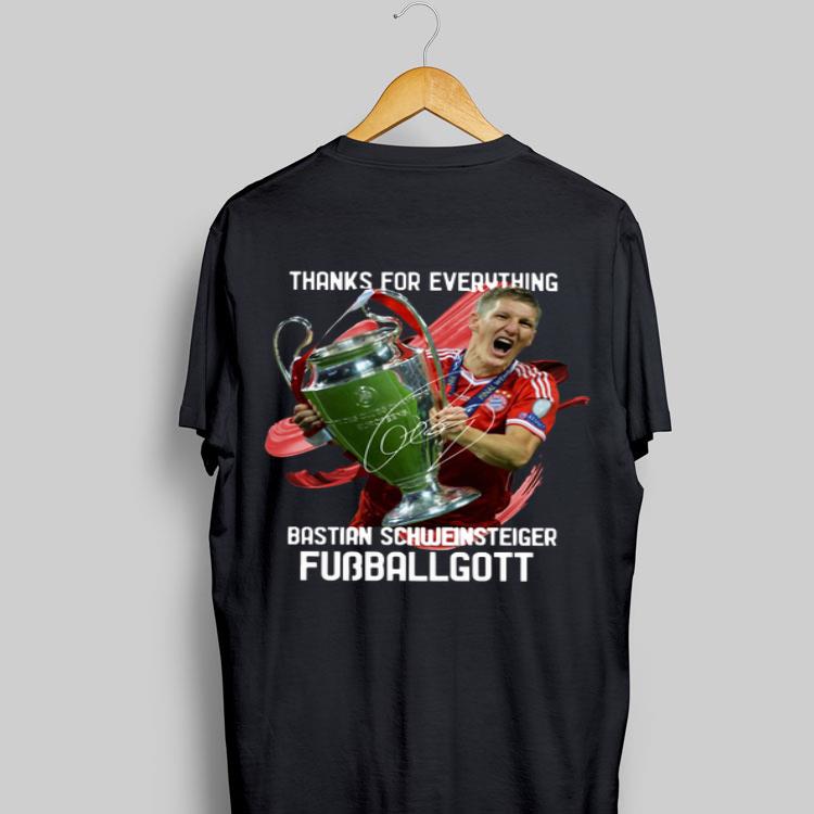 Bastian Schweinsteiger Fussballgott Thank For Everything shirt 8