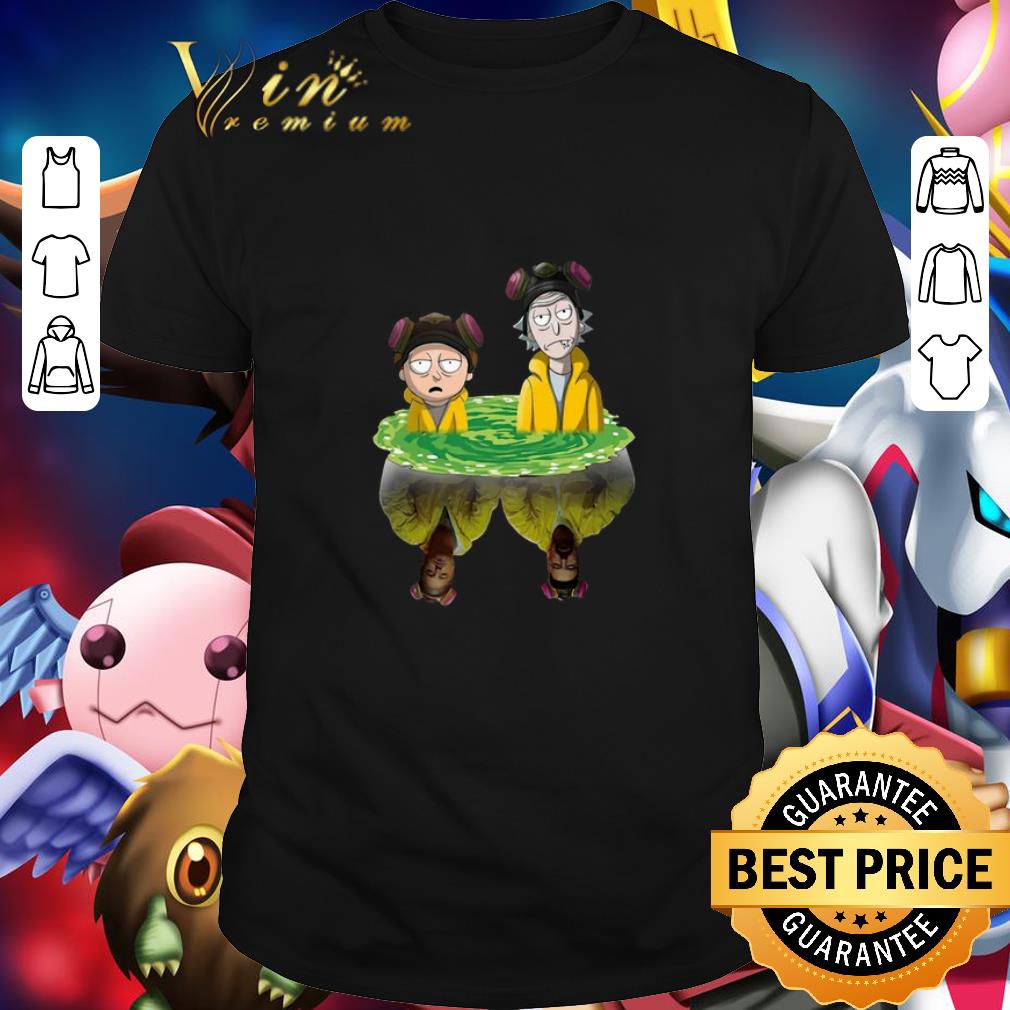 Cool Breaking Bad Rick And Morty Walter Jesse shirt 6