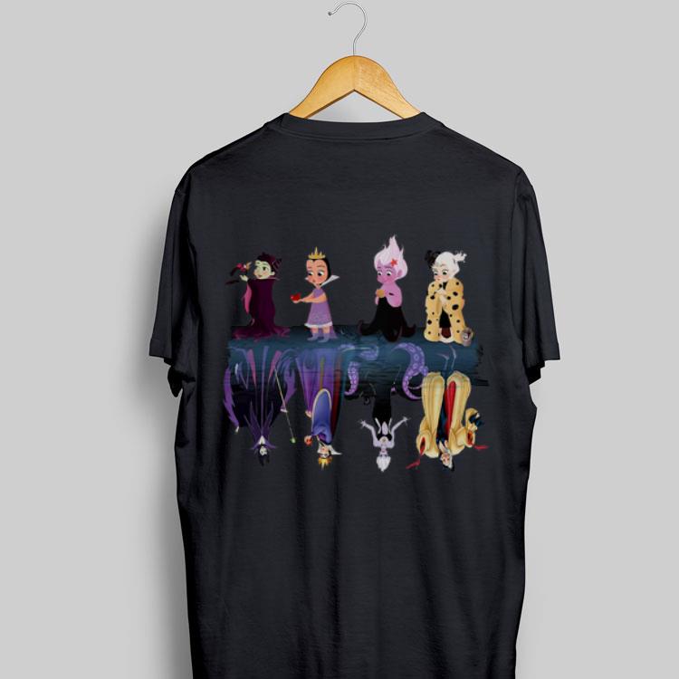 Cruella De Vil Evil Queen Ursula Maleficent Water Mirror shirt 8