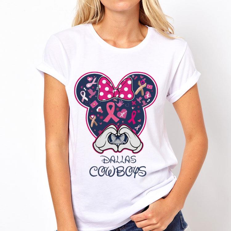 Dallas Cowboys Breast cancer Mickey 12 Dallas Cowboys Breast cancer Mickey