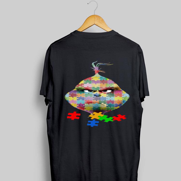 Face Grinch Autism shirt 9