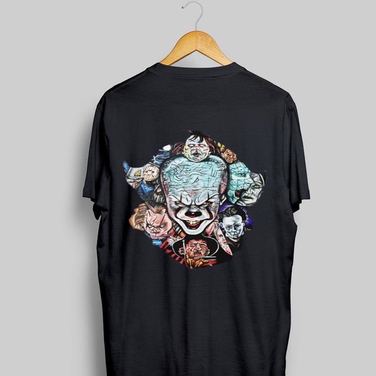 Face Of Pennywise Horror Character Movie shirt 9