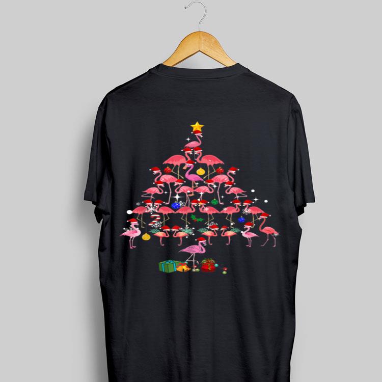 Flamingo Christmas Tree shirt 8