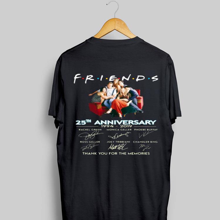 Friends 25th Anniversary Show TV Thank You For The Memories Signatures shirt 9
