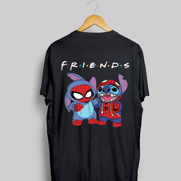 Friends Baby Spider Man And Stitch shirt 8