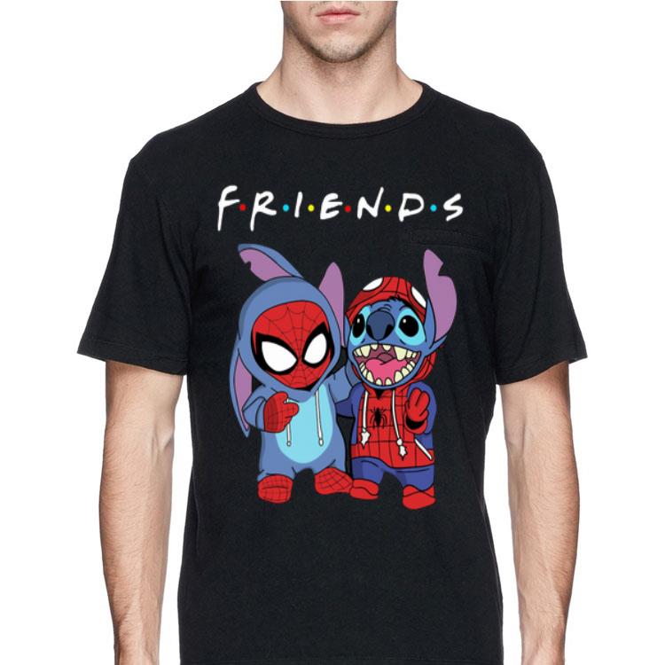 Friends Baby Spider Man And Stitch shirt 12 Friends Baby Spider Man And Stitch shirt