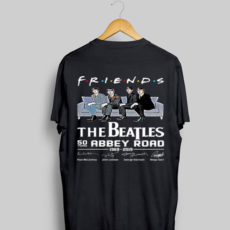 Friends The Beatles 50 years Abbey Road 1969 2019 Signatures shirt 9