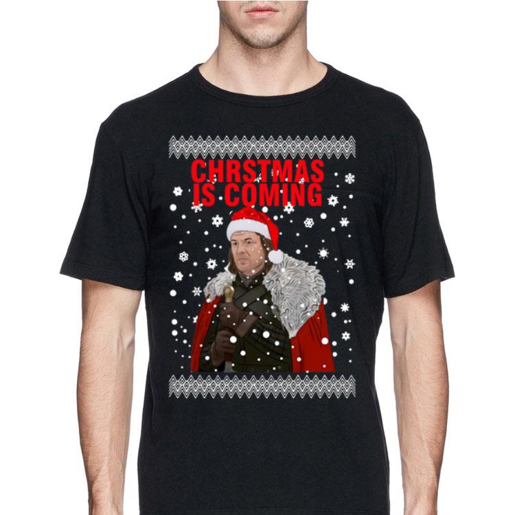 Game Of Thrones Christmas Is Coming Ned Stark shirt 12 Game Of Thrones Christmas Is Coming Ned Stark shirt