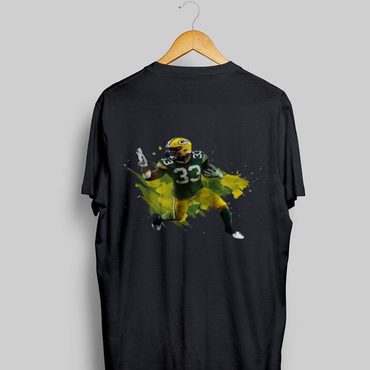 Green Bay Packers Aaron Jones Running Back shirt 9