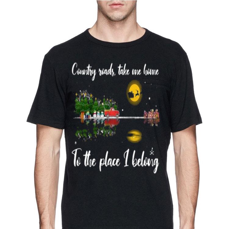 Guitar Lake Christmas Country Roads Take Me Home To The Place I Belong shirt 12 Guitar Lake Christmas Country Roads Take Me Home To The Place I Belong shirt