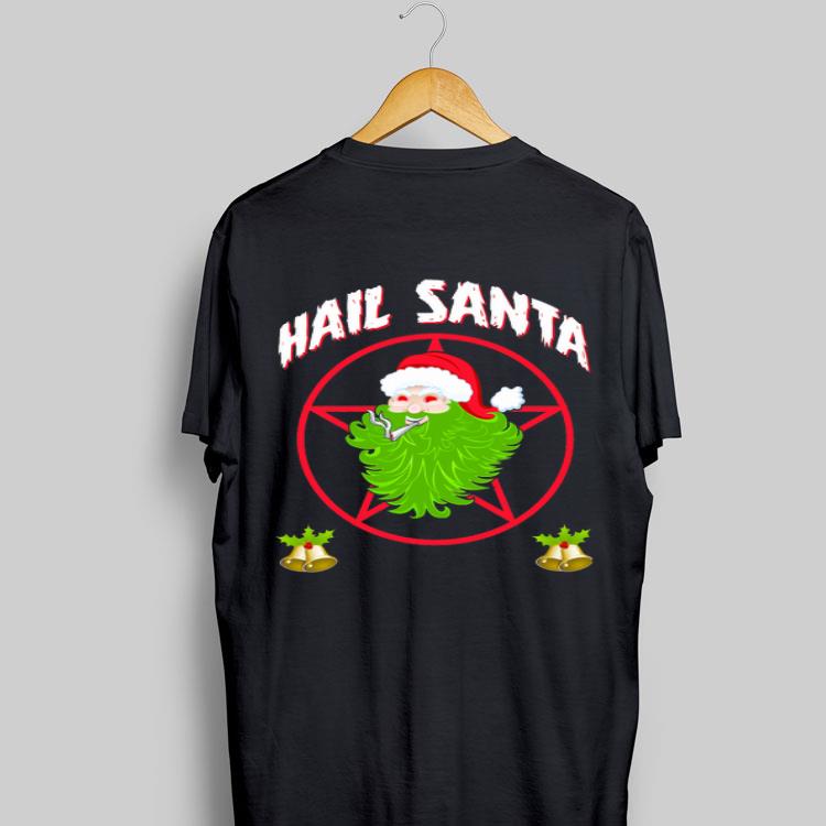Hail Santa Christmas Pentagram shirt 9