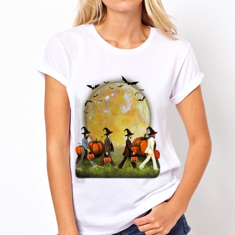 Halloween Moon Pumpkins The Beatles Abbey Road shirt 12 Halloween Moon Pumpkins The Beatles Abbey Road shirt