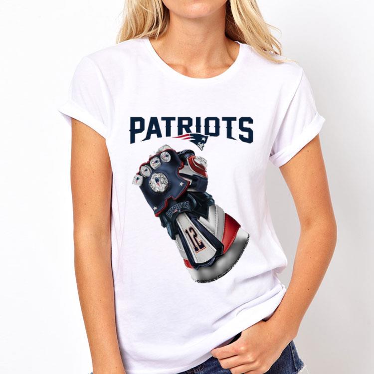 Infinity Gauntlet New England Patriots shirt 12 Infinity Gauntlet New England Patriots shirt