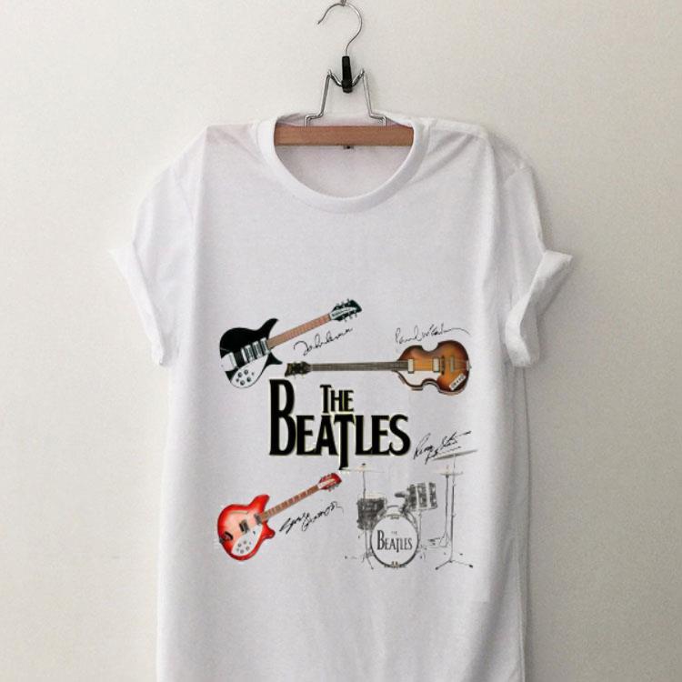 Instrument The Beatles Guitars Signatures shirt 8