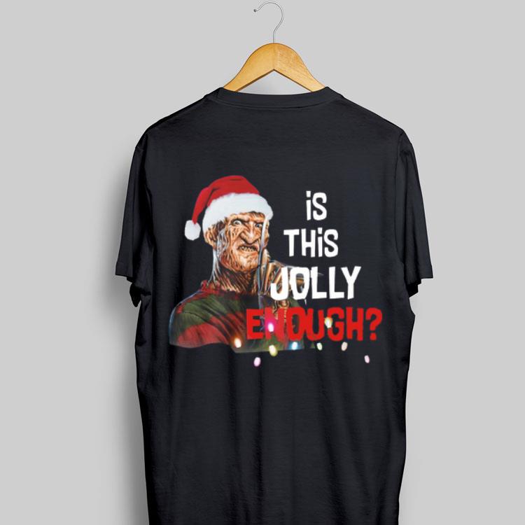 Is This Jolly Enough Santa Freddy Krueger shirt 9